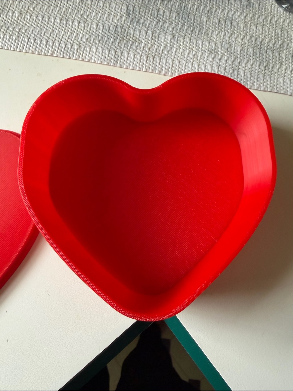 Red Heart Trinket Box